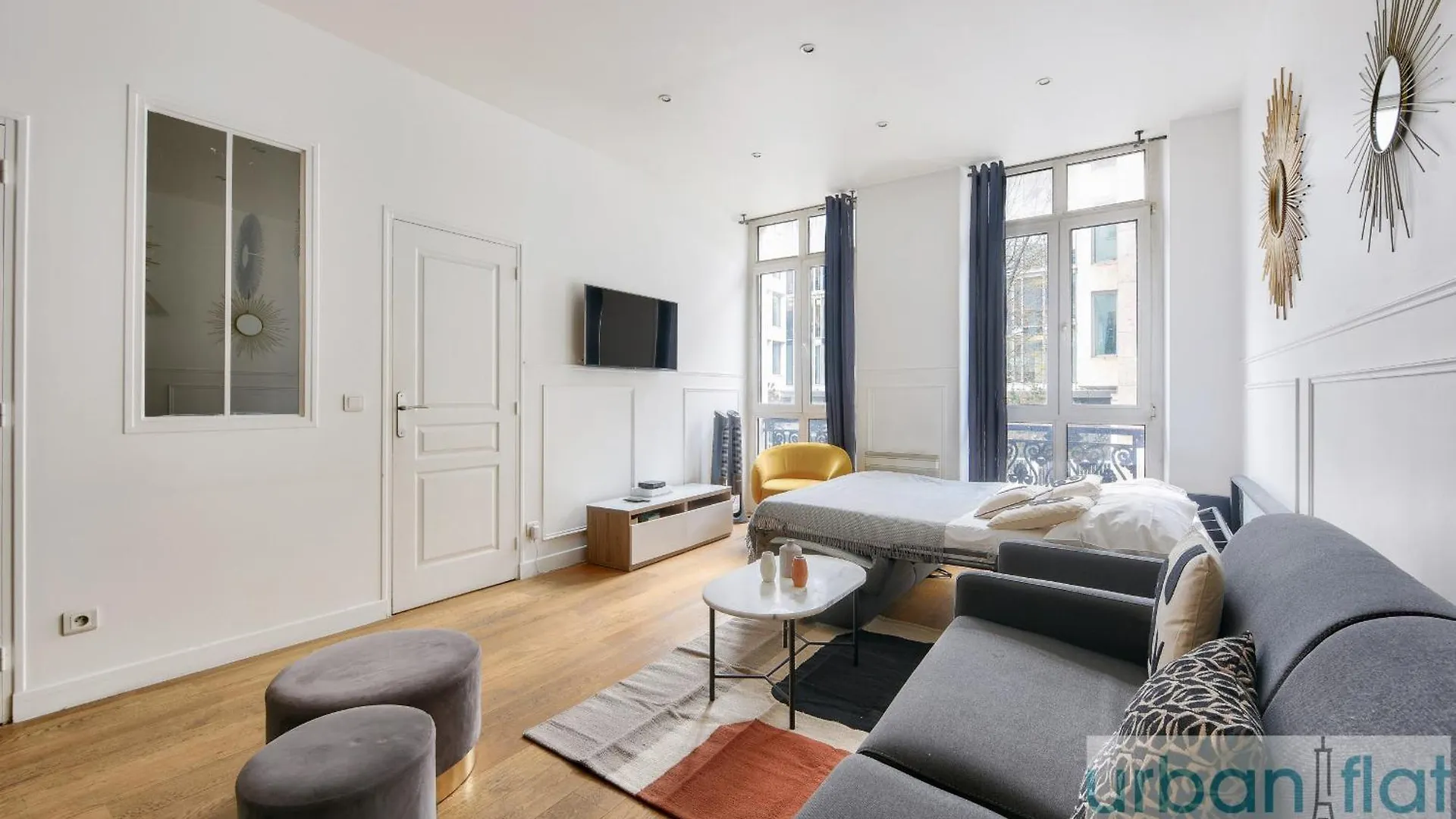 Urban Flat 34 - Beautiful 3 Bedroom Paris Louvre